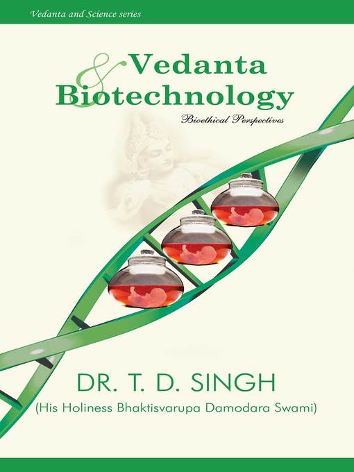 Title details for Vedanta & Biotechnology by Dr. T. D. Singh - Available